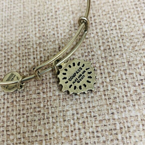Alex and Ani Compass Rose Bracelet - Picture 2 of 2